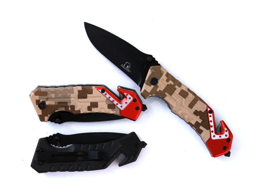 Falcon 8" Spring Assisted Knife KS8607RD